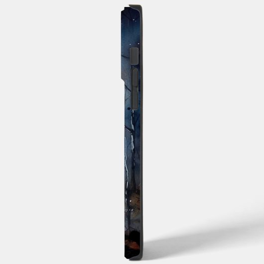 Halloween Airedale mit Pumpkins Beängstigend Case-Mate iPhone Hülle (Rückseite / Links)