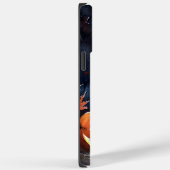 Halloween Airedale mit Pumpkins Beängstigend Case-Mate iPhone Hülle (Rückseite / Rechts)