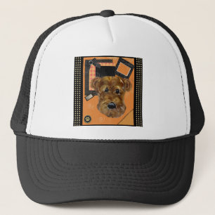 HALLOWEEN AIREDALE TRUCKERKAPPE