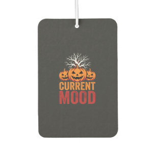 Halloween aktuelles Stimmung Kürbis Baum Design Autolufterfrischer