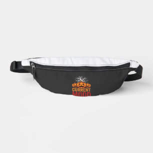 Halloween aktuelles Stimmung Kürbis Baum Design Bauchtasche