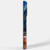 Halloween Alaskan Malamute mit Pumpkins Beängstige Case-Mate iPhone Hülle (Rückseite / Rechts)