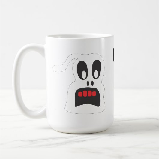 Halloween Albern Ghost Kaffeetasse (Links)