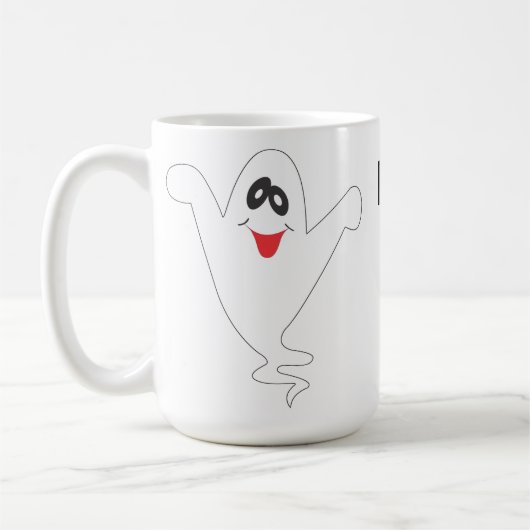 Halloween Albern Ghost Kaffeetasse (Links)