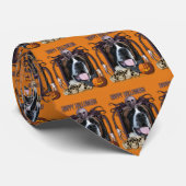 Halloween-Albtraum - Bernhardiner - Mae Krawatte (Gerollt)