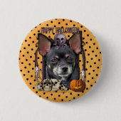 Halloween-Albtraum - Chihuahua - Isabella Button (Vorderseite)