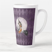 Halloween Alice im Wunderland Cheshire Cat Moon Milchtasse (Rechts)