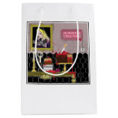 Halloween Alice in der Wunderland-Teatime-Geschenk Mittlere Geschenktüte (Vorderseite)