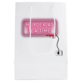 Halloween Alice in der Wunderland-Teatime-Geschenk Mittlere Geschenktüte (Rückseite)