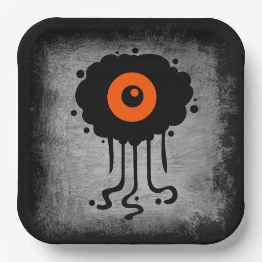 Halloween Alien Cyclops Paper Teller (Vorderseite)