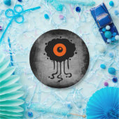 Halloween Alien Cyclops Pappteller (Party)