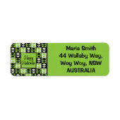 Halloween-Alien-Mosaik (Vorne)