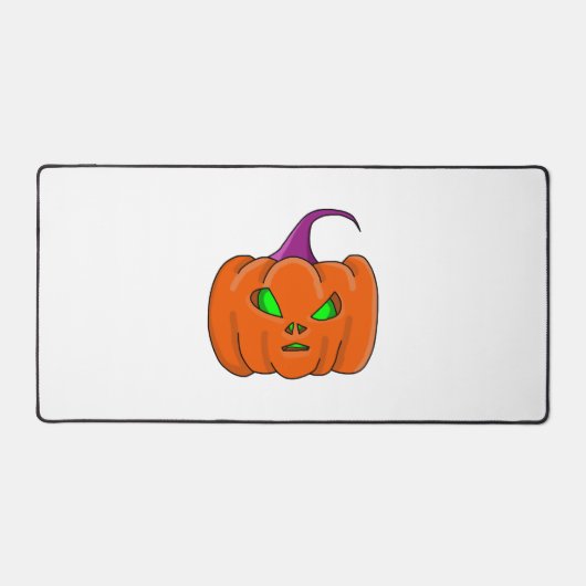 Halloween Alien Pumpkin Schreibtischunterlage (Vorderseite)