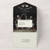 Halloween All In One Einladung (Außenbereich)