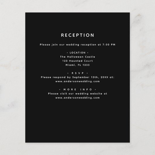 Halloween All in One Gothic Wedding (Rückseite)