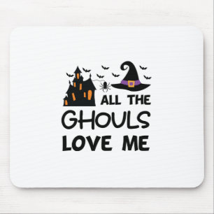 Halloween Alle Ghouls Liebe Ich Geburtstag Mousepad