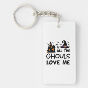 Halloween Alle Ghouls Liebe Ich Geburtstag Schlüsselanhänger