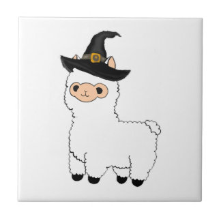 Halloween Alpaca Fliese
