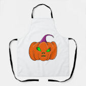Halloween Alpaca Schürze (Vorderseite)