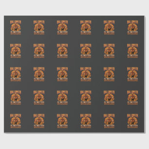 Halloween-Alpaka-Totenkopf-Stapel Retro-Horror-Des Geschenkpapier