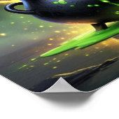 Halloween Alphabet Kids ABC Letter C Poster (Ecke)