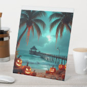 Halloween am Servienenstand Sockelschild (In Situ)