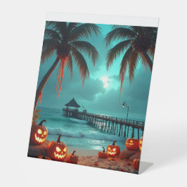 Halloween am Servienenstand Sockelschild