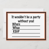 Halloween am Strand Karte (Rückseite)