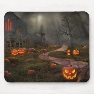 Halloween - Am Vorabend von Halloween Mousepad