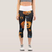 Halloween 🎃 Ambiente Capri Leggings (Vorderseite)