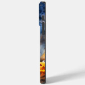 Halloween American English Foxhound with Pumpkins Case-Mate iPhone Hülle (Rückseite / Links)