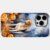 Halloween American English Foxhound with Pumpkins Case-Mate iPhone Hülle (Rückseite (Horizontal))
