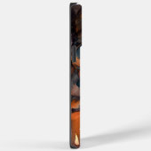 Halloween American Eskimo mit Pumpkins Beängstigen Case-Mate iPhone Hülle (Rückseite / Rechts)