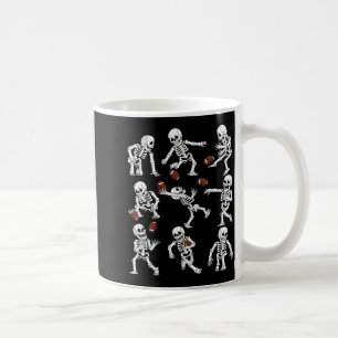Halloween American Football Skelette Lustige Männe Kaffeetasse