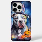 Halloween American Staffordshire with Pumpkins Case-Mate iPhone Hülle (Rückseite)