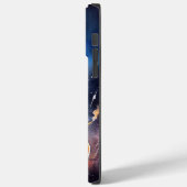 Halloween American Staffordshire with Pumpkins Case-Mate iPhone Hülle (Rückseite / Links)