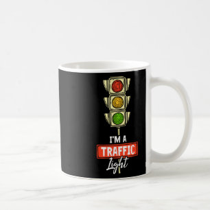 Halloween Ampel Lover Ich bin ein Verkehrsleuchten Kaffeetasse