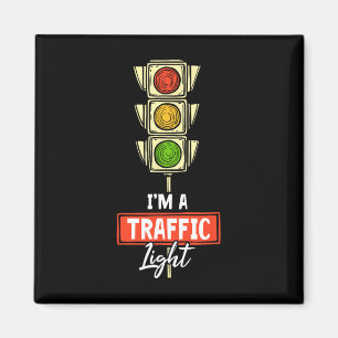 Halloween Ampel Lover Ich bin ein Verkehrsleuchten Magnet