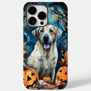 Halloween Anatolischer Hirtenhund mit Kürbissen Gr Case-Mate iPhone 14 Pro Max Hülle