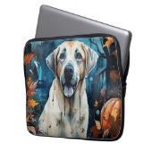 Halloween Anatolischer Schäferhund mit Pumpkins Be Laptopschutzhülle (Vorderseite Links)