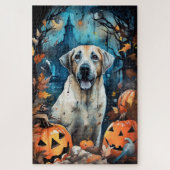 Halloween Anatolischer Schäferhund mit Pumpkins Be Puzzle (Vertikal)