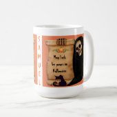 Halloween-Angebot Kaffeetasse (VorderseiteRechts)
