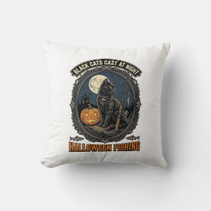 Halloween Angeljäger Vintage Kürbis Design_1 Kissen