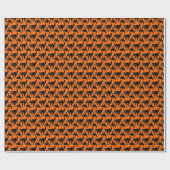 Halloween Angsthase Geschenkpapier (Flach)