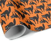 Halloween Angsthase Geschenkpapier (Rolleneckpunkt)