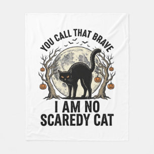 Halloween Angsthase Vintage Gravur Shirt Desi Fleecedecke