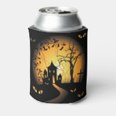 Halloween - ängstliche Augen, die dich beobachten Dosenkühler (Kanne Rückseite)