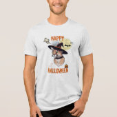 halloween animals Tri-Blend shirt (Vorderseite)