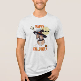 halloween animals Tri-Blend shirt