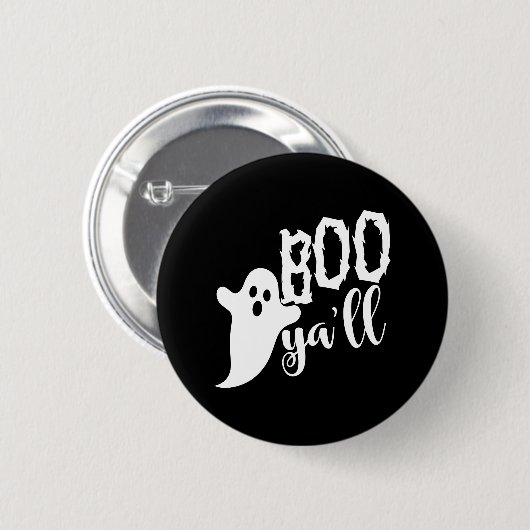 Halloween-Anstecknadel Button (Vorne & Hinten)